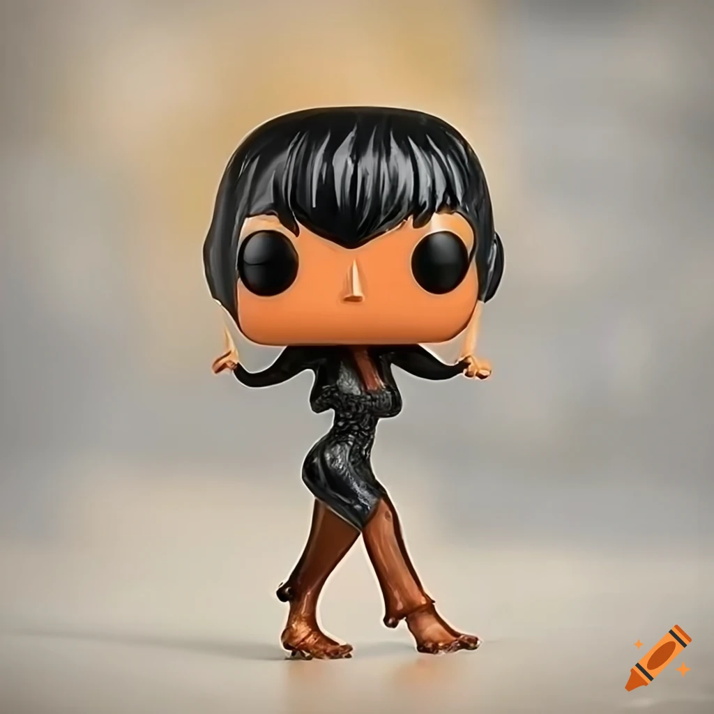 Funko Pop figurine named Miss Lino Monkey Pie in a vibrant tribal-inspired design