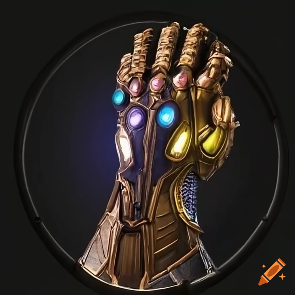 Upgraded version of the infinity gauntlet on Craiyon