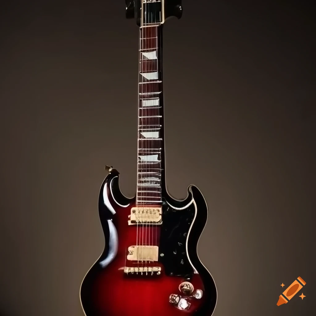 Gibson Les Paul and SG Standard guitars colliding