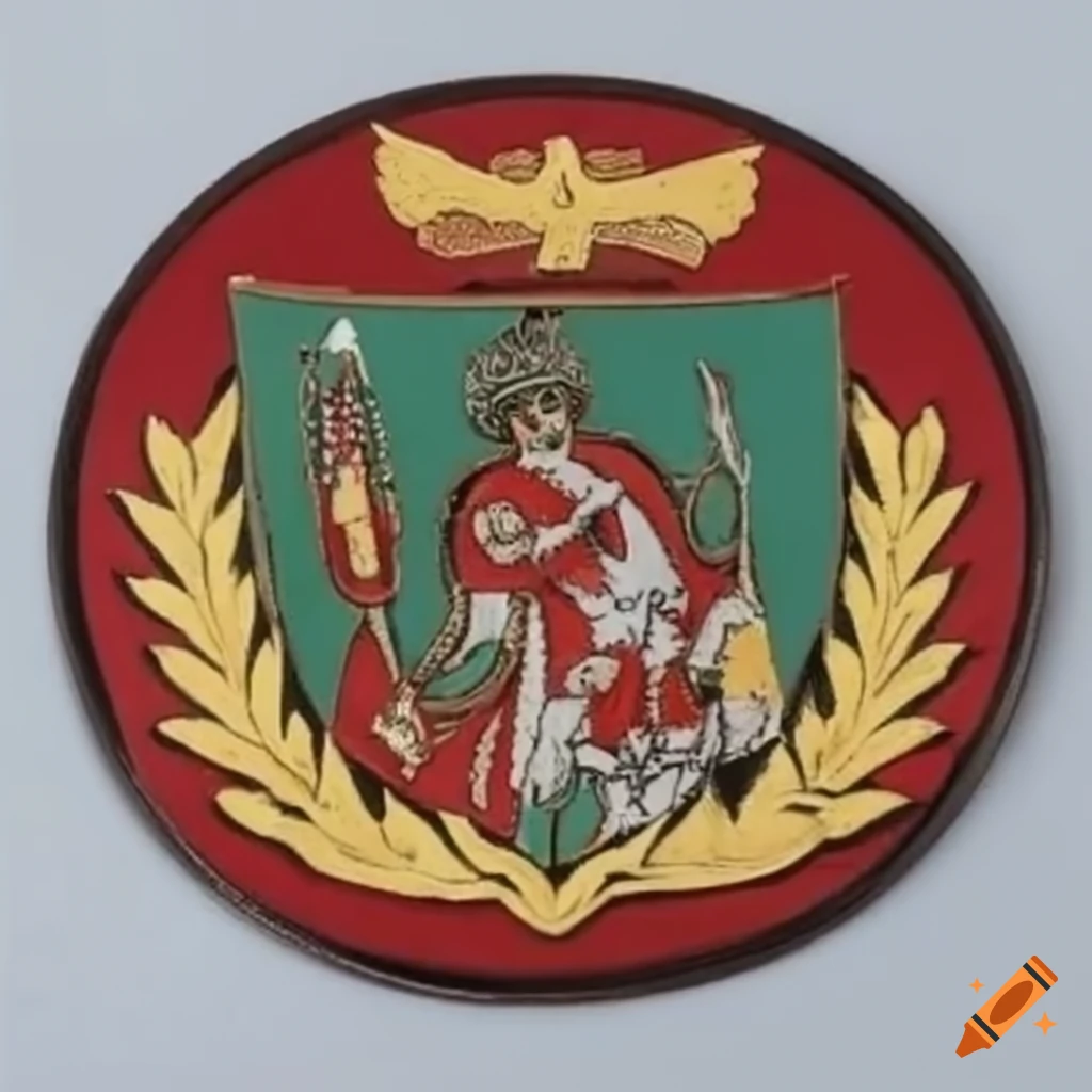Emblem for the team 'Our Ancestors of Cossacks' competition Dzhura