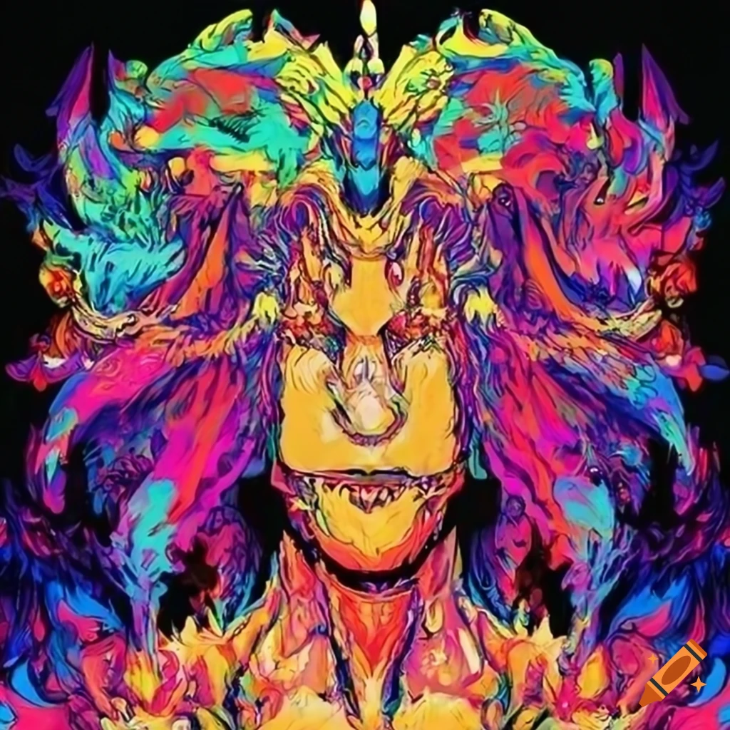 Seymour Guado Final Fantasy X metal album cover design styled by Dan Seagrave