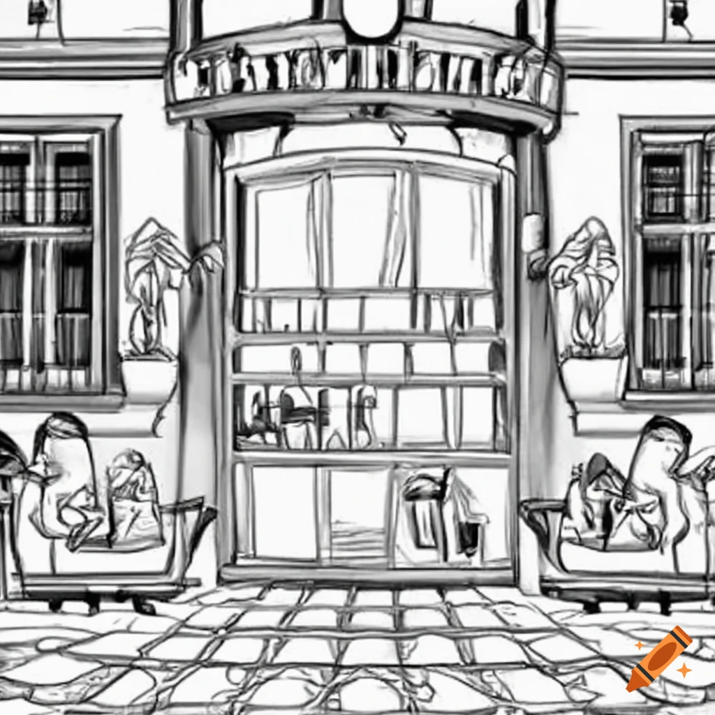 Interior of Foster mansion for imaginary friends with clear floor