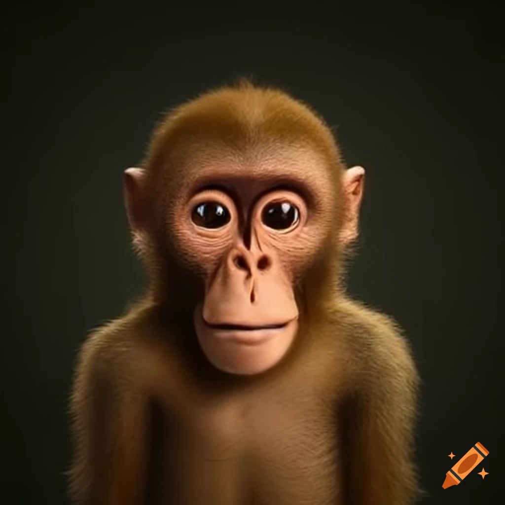 Monkey having fun