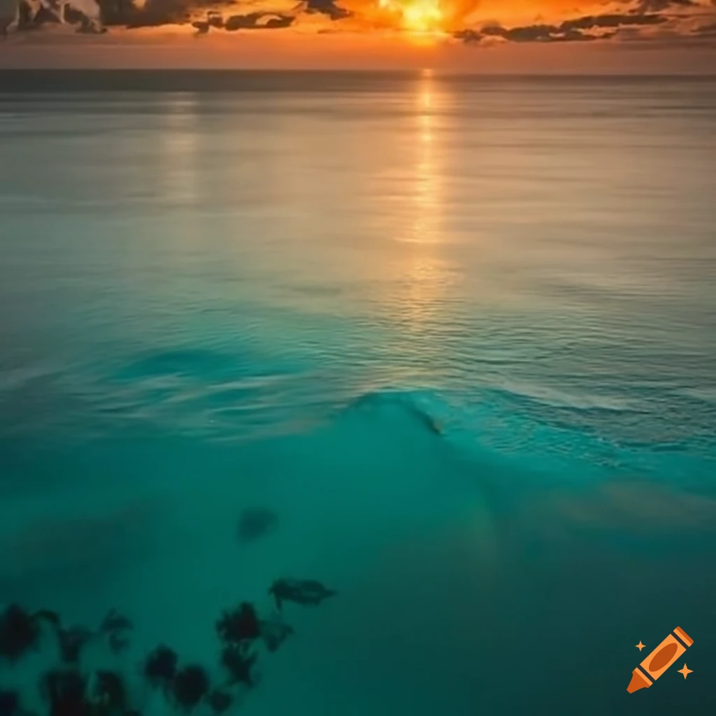 Caye caulker island view on Craiyon