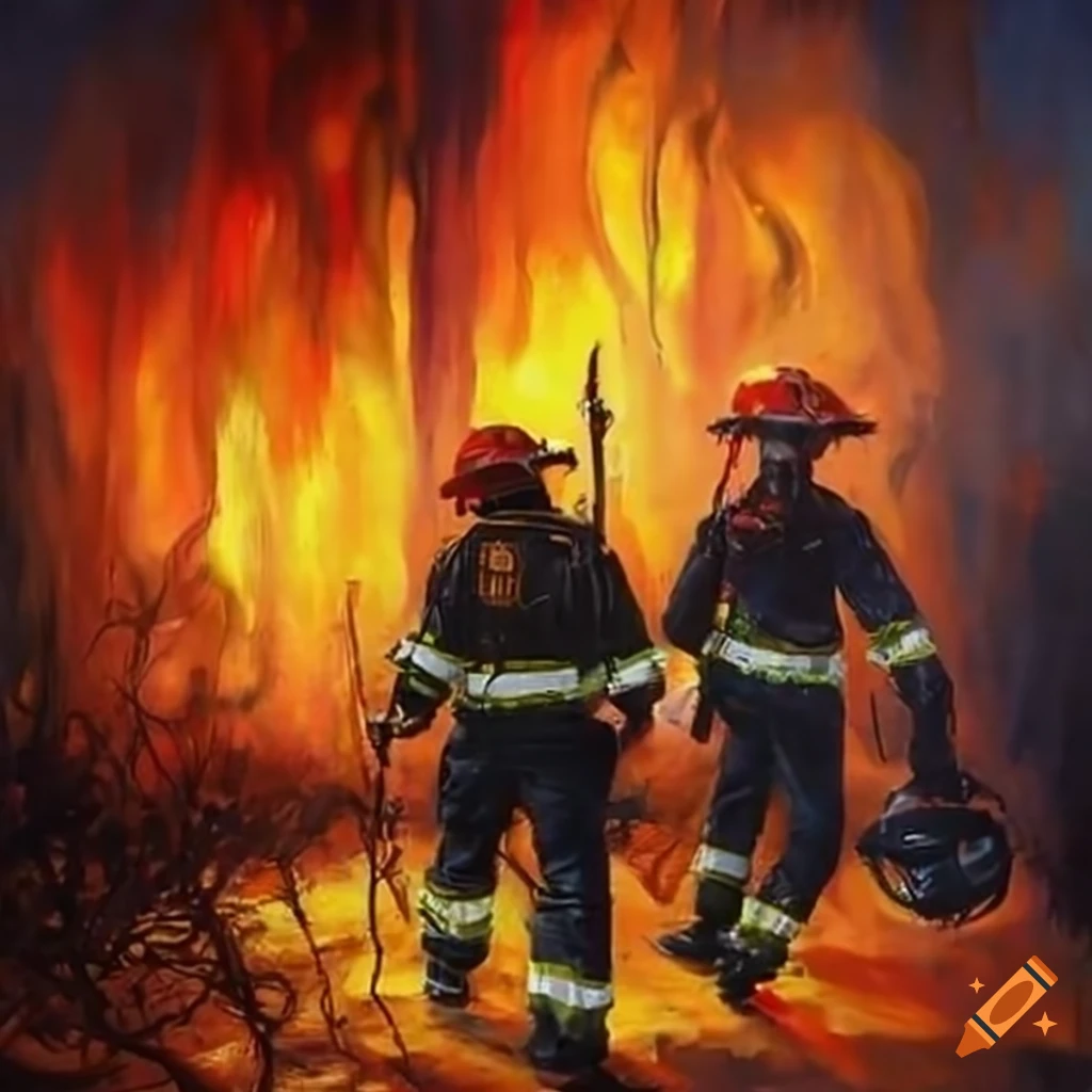 Fire and rescue crews at the scene
