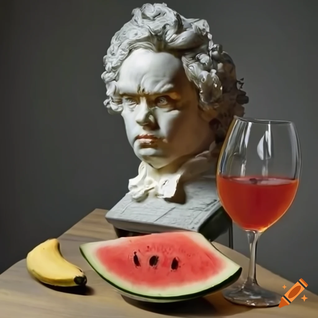 Still life with various objects on a table top bottle, wine glass