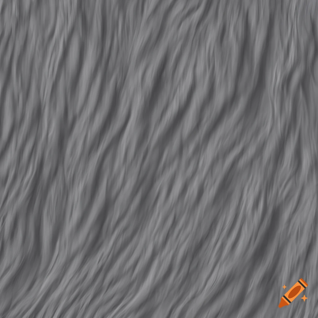 White fur texture seamless pattern