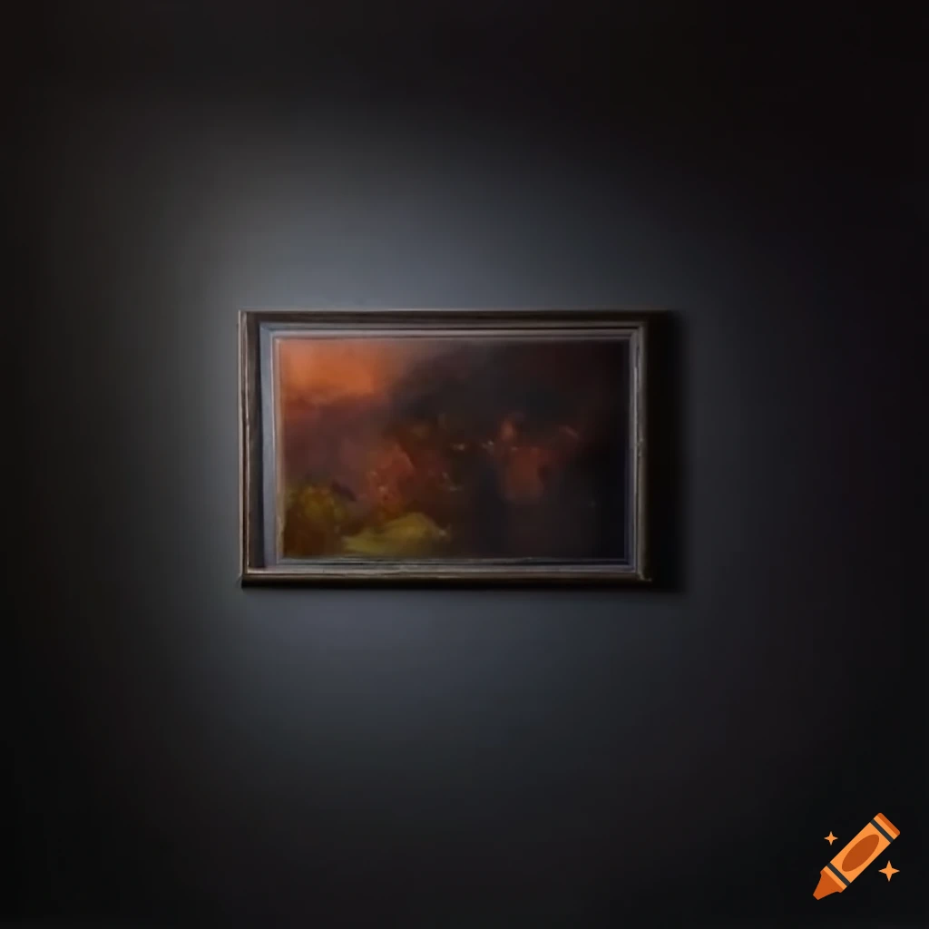 Frame for a painting