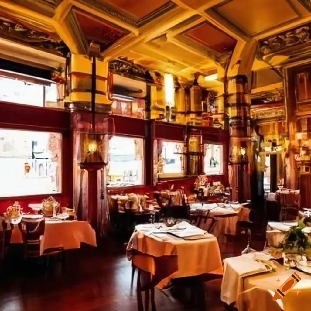 Interior of an Italian restaurant
