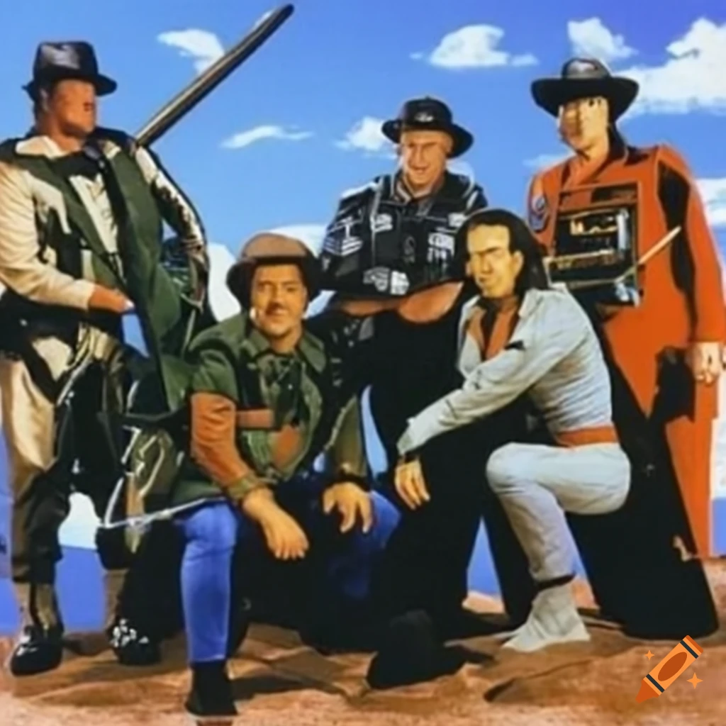Promotional image for Atomic Bushcraft Australian science fiction series
