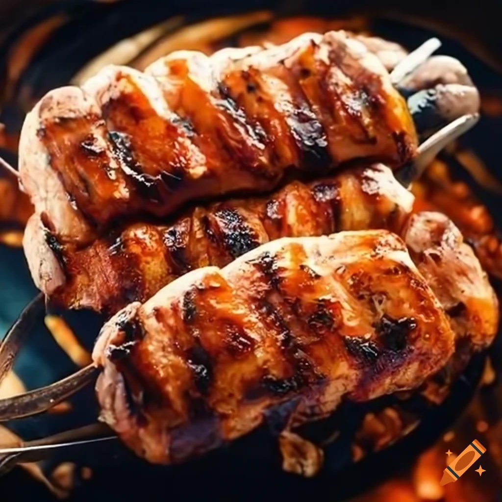 Perfectly cooked barbecue
