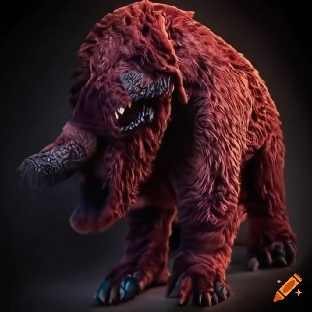 Plush beast matriarch