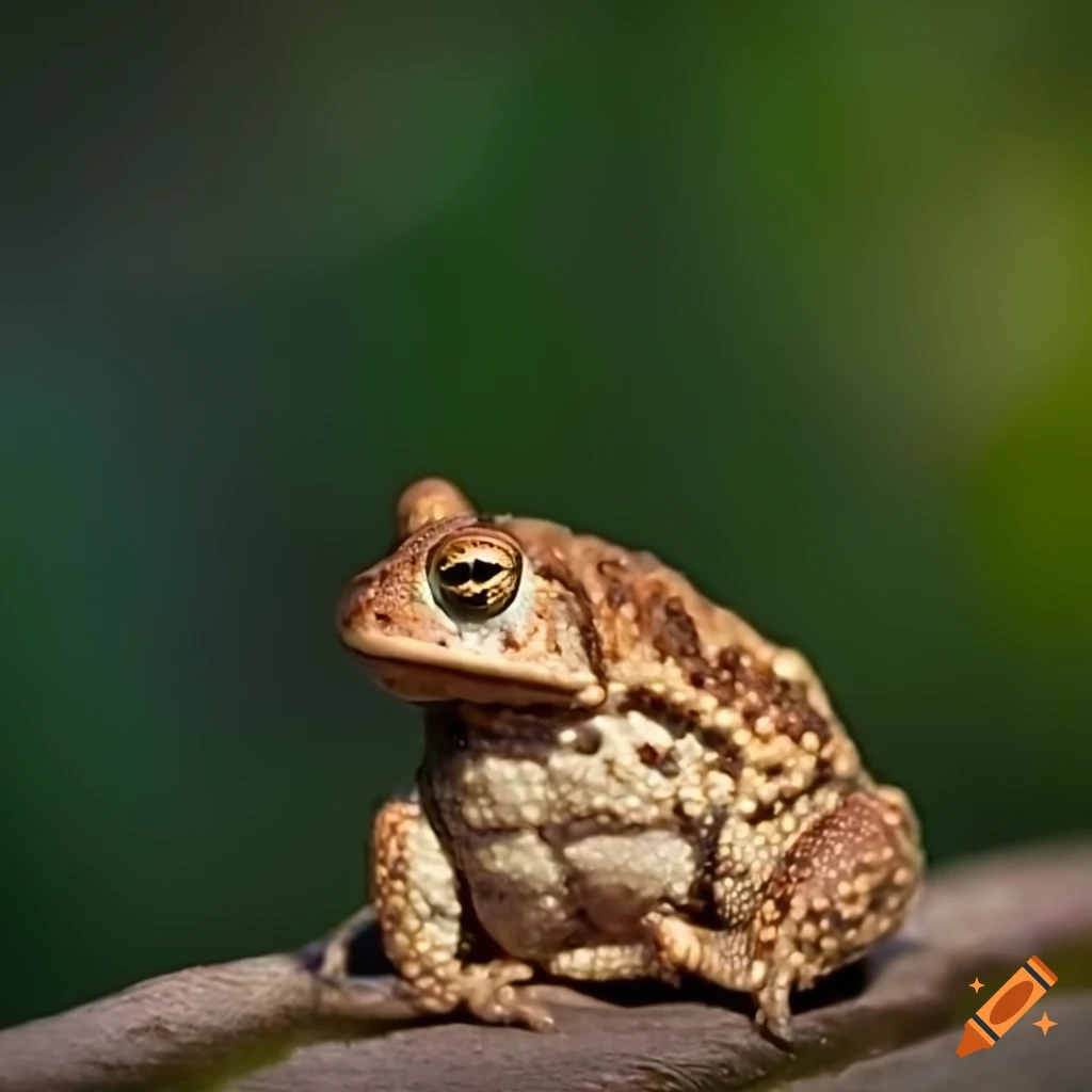 Full-body toad photo