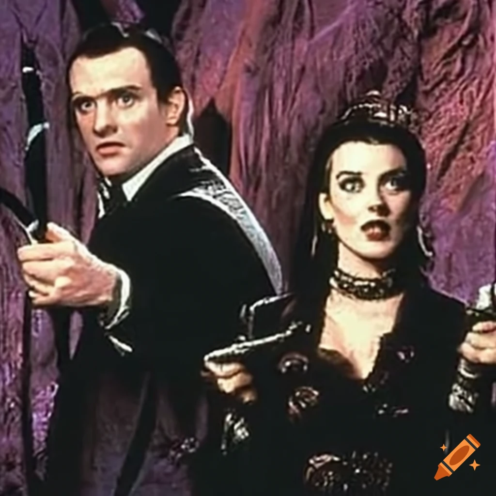 Promotional image for 1992 Scottish dark fantasy sitcom 'The Bitch From Beyond'