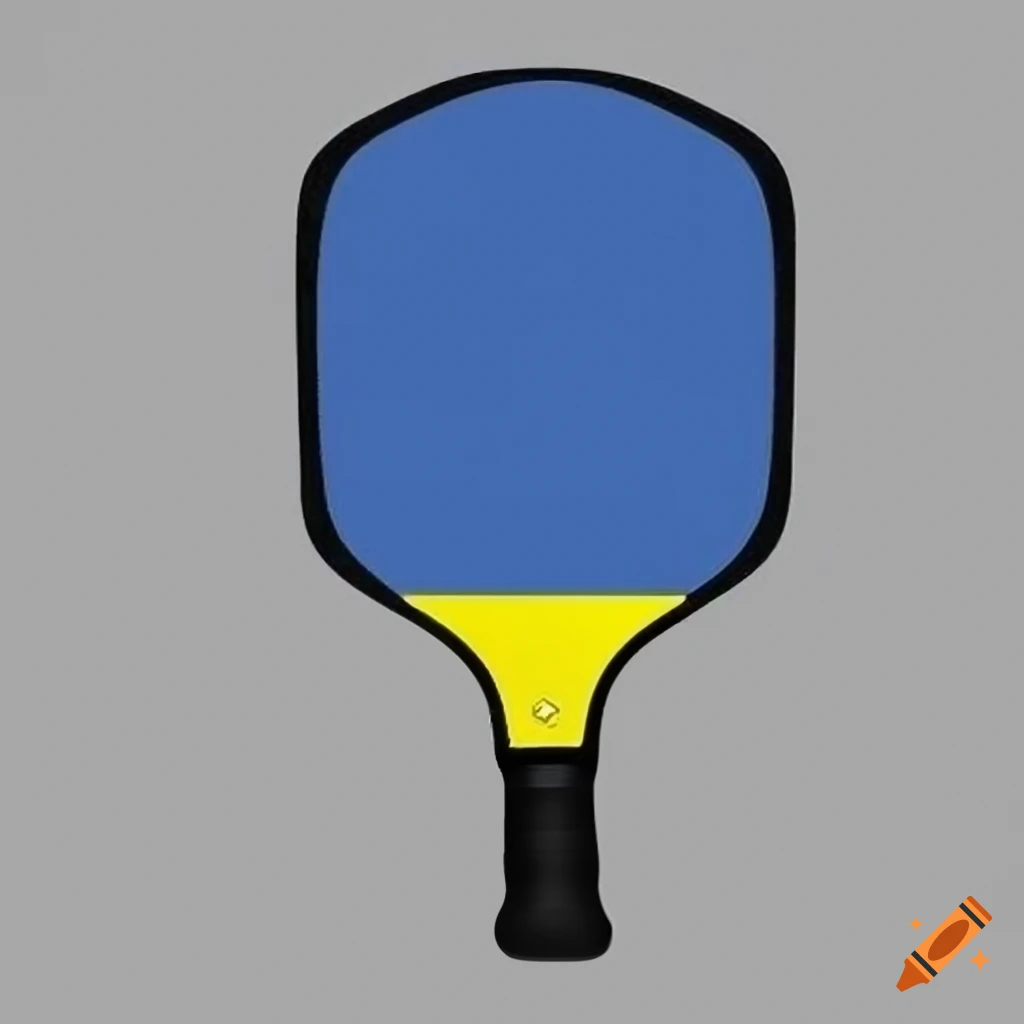 Decal design for pickleball paddle