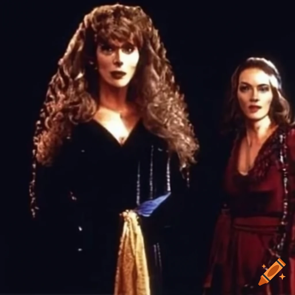 Promotional image for 1992 Scottish dark fantasy sitcom 'The Bitch From Beyond'