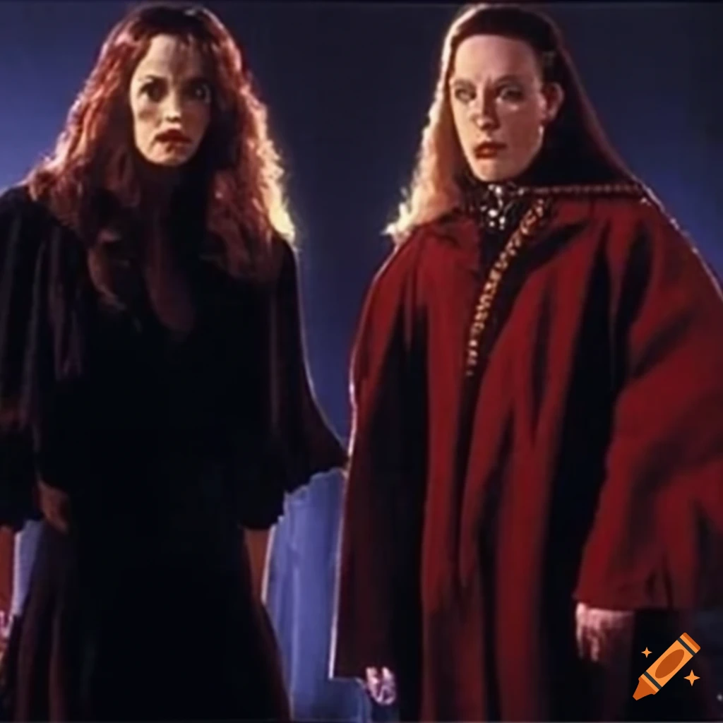 Promotional image for 1992 Scottish dark fantasy sitcom 'The Bitch From Beyond'