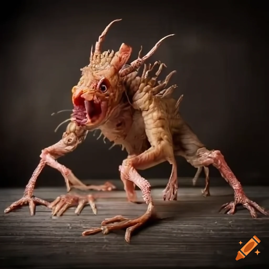 Mutant stalker chicken in a fantasy setting