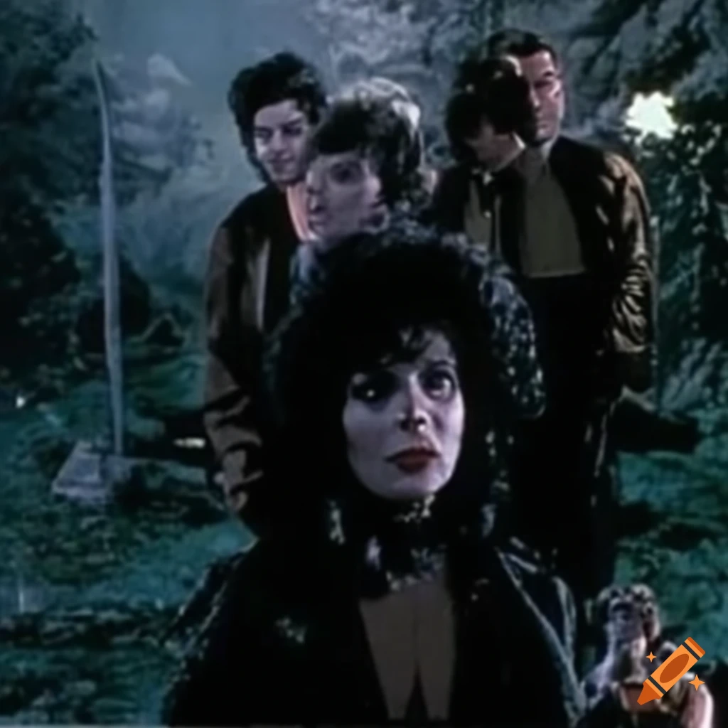 Promotional image for 1992 Scottish dark fantasy sitcom 'The Bitch From Beyond'