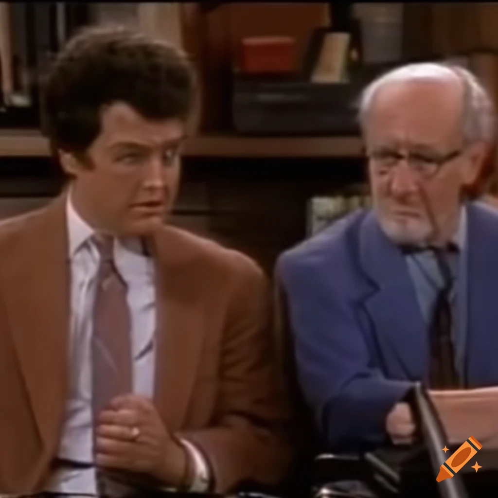 Scene from episode 1.1 of Foreign Policy Nerds sitcom