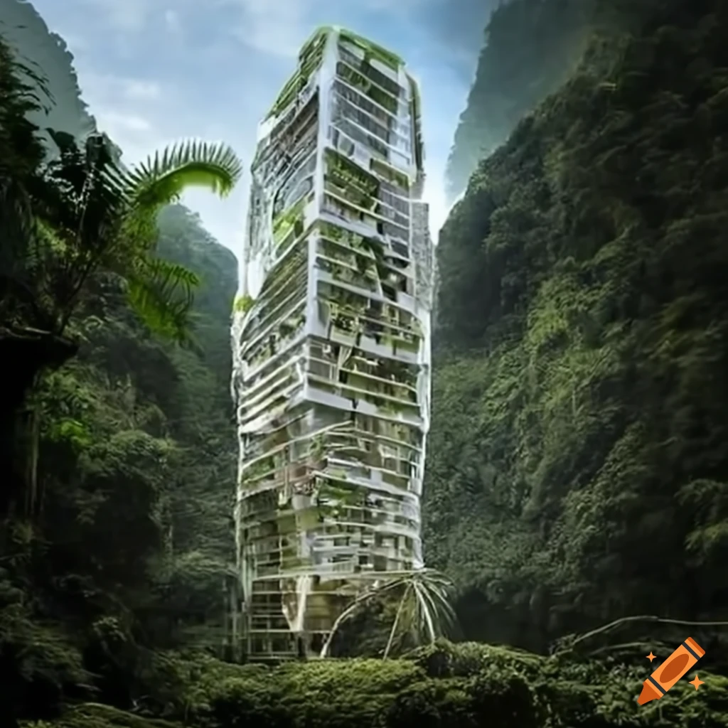 Self-sustaining skyscraper in the Peruvian jungle