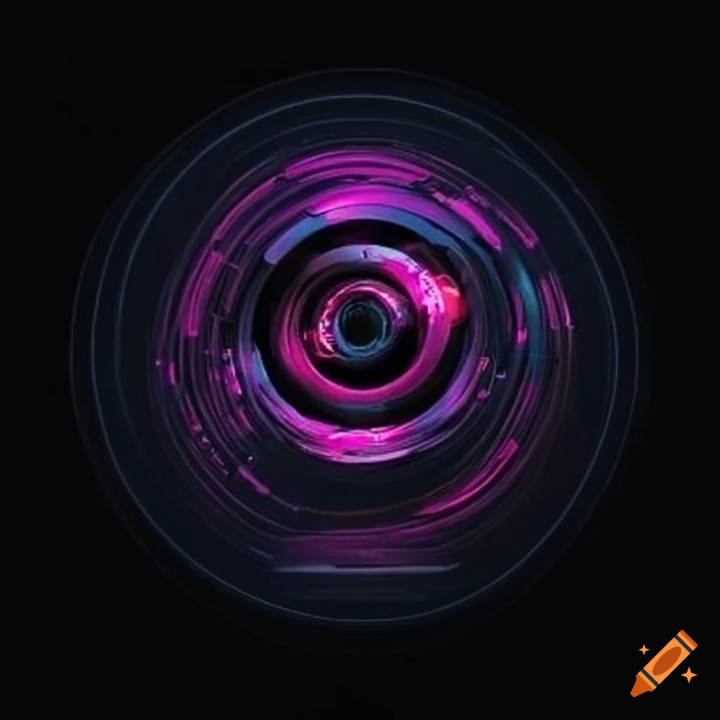 Electronic music mixtape logo on Craiyon