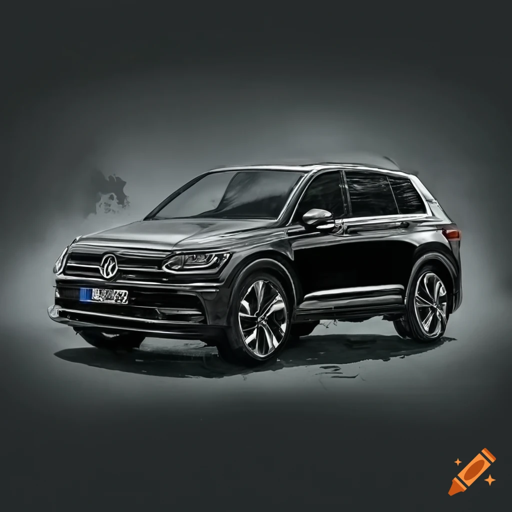Black VW Tiguan