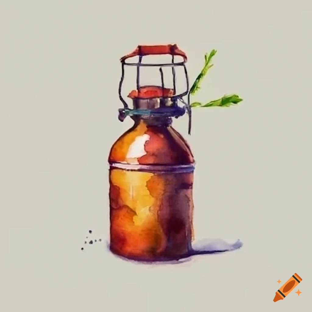 Container of pesticide