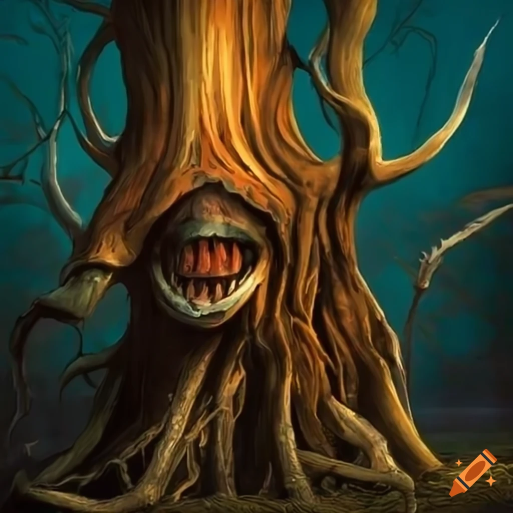 Maneater tree on Craiyon