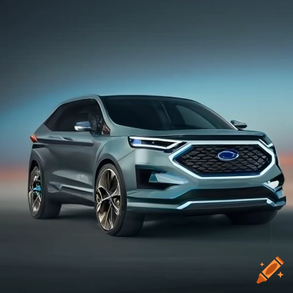 Fully electric Ford Edge concept