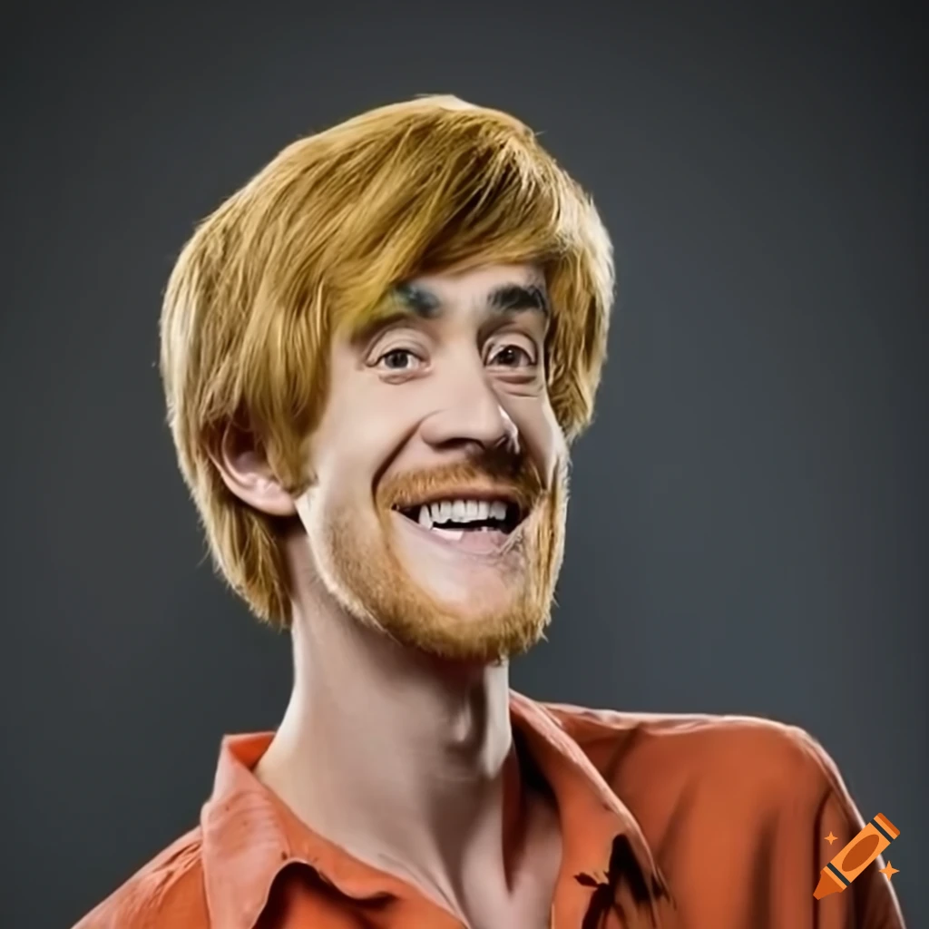 Portrait of Scooby-Doo's Shaggy Rogers character