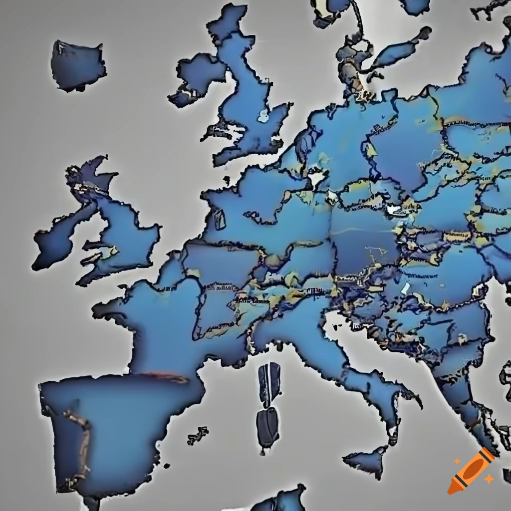 European Union map