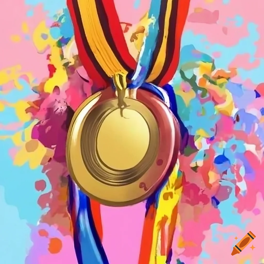 Many medals on display