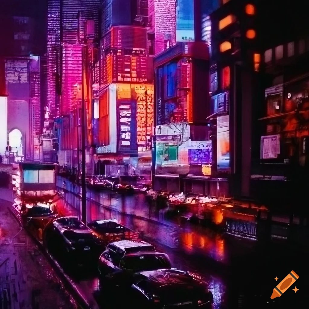 Michael Wolf artwork inspired by Blade Runner
