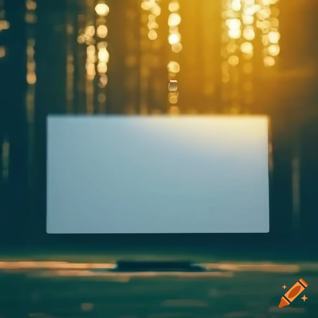 Car cinema setup with Victory Day on white screen among trees