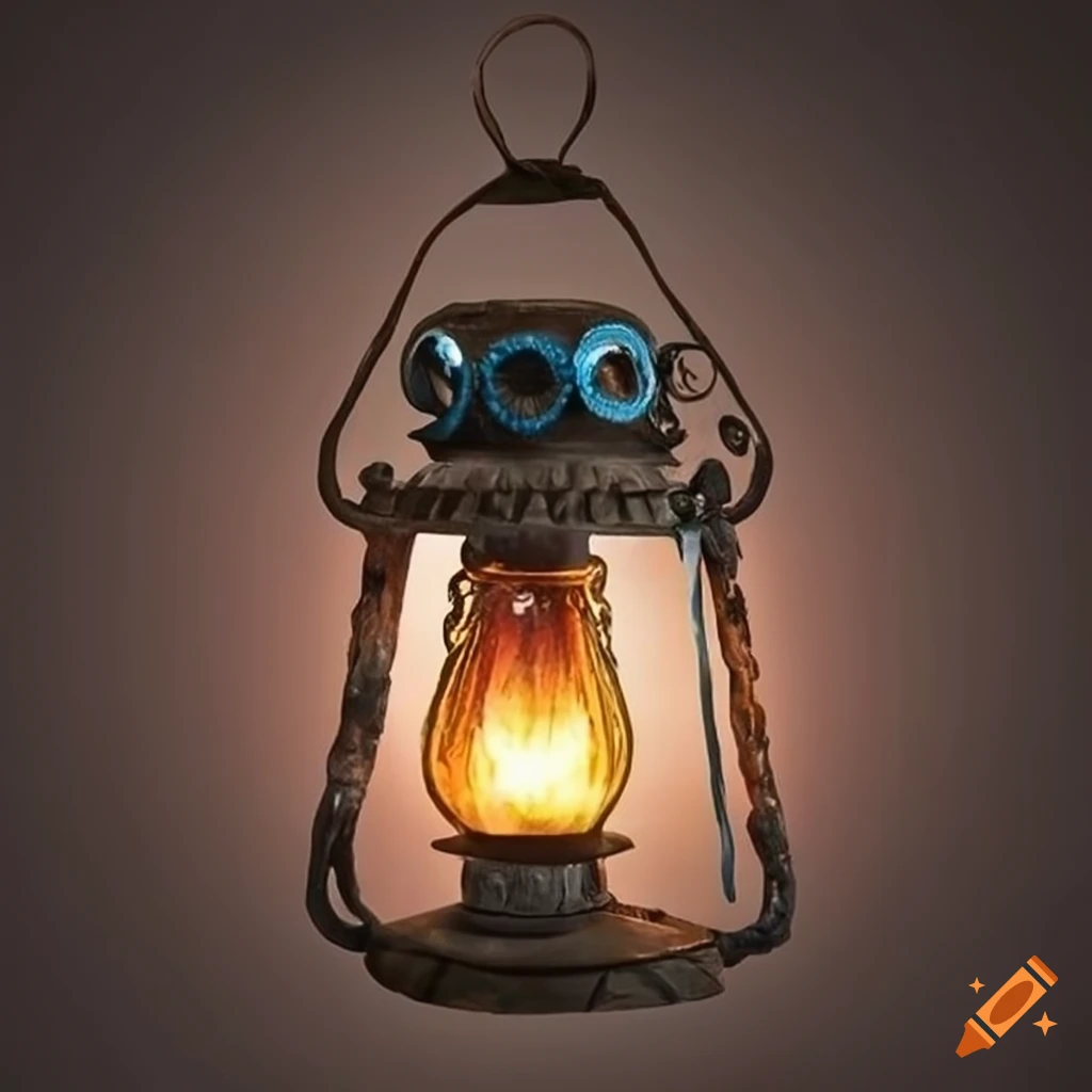 authentic-pirate-lantern-with-intricate-design-and-flickering-flame-on