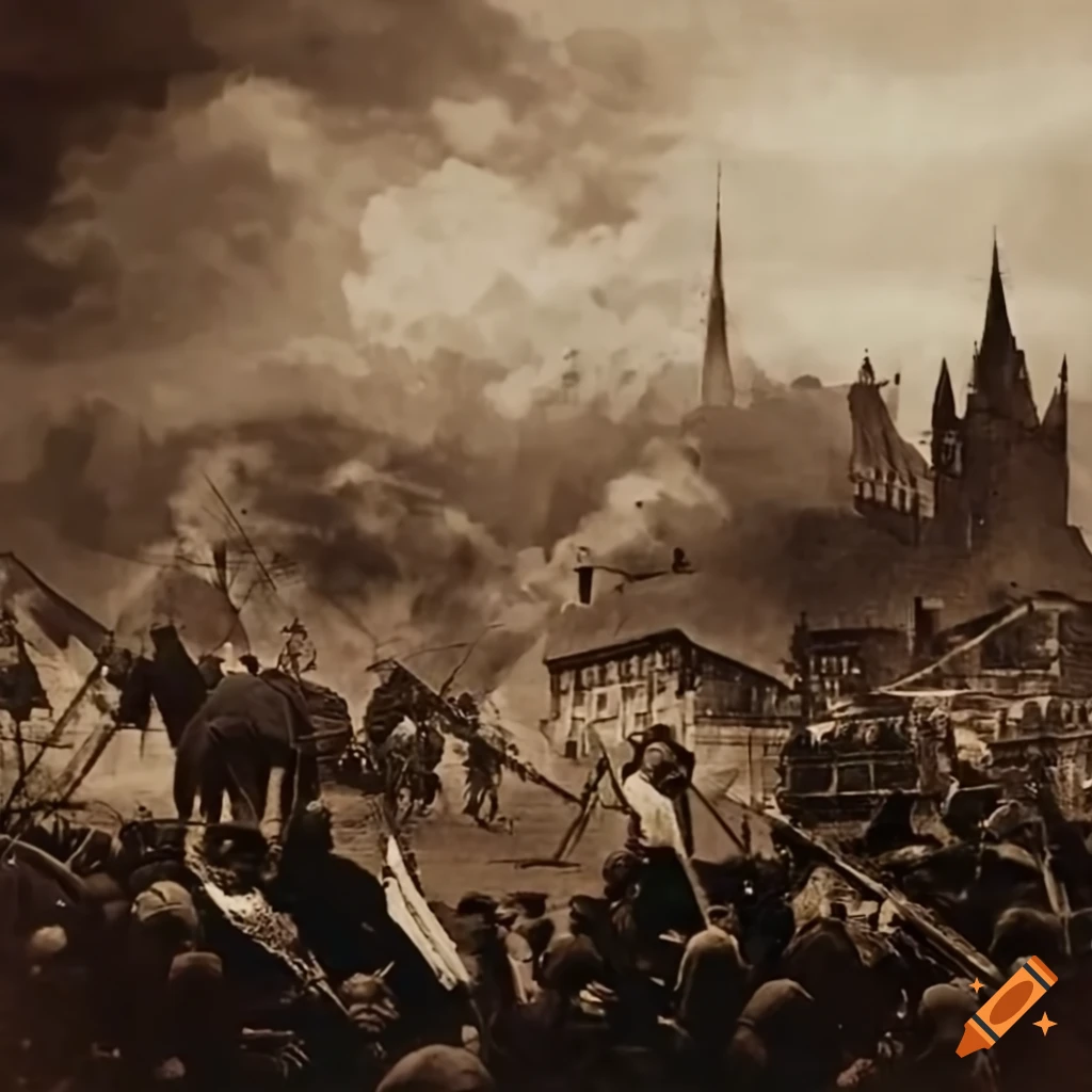Edinburgh in 1921 during a political conflict