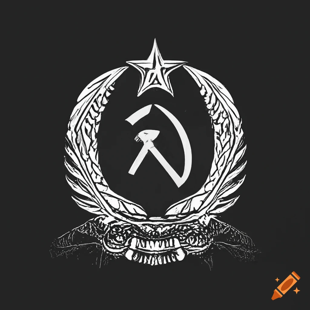 Emblem of a Soviet-American alliance