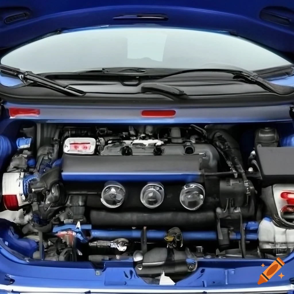 2008 blue 3 door hatchback with 1.2 litre turbocharged 3 cylinder engine