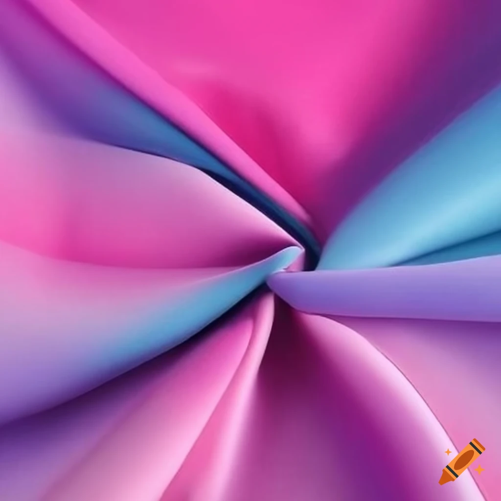 Fabric inspired by mermaid scales in purple, pink, and blue colors