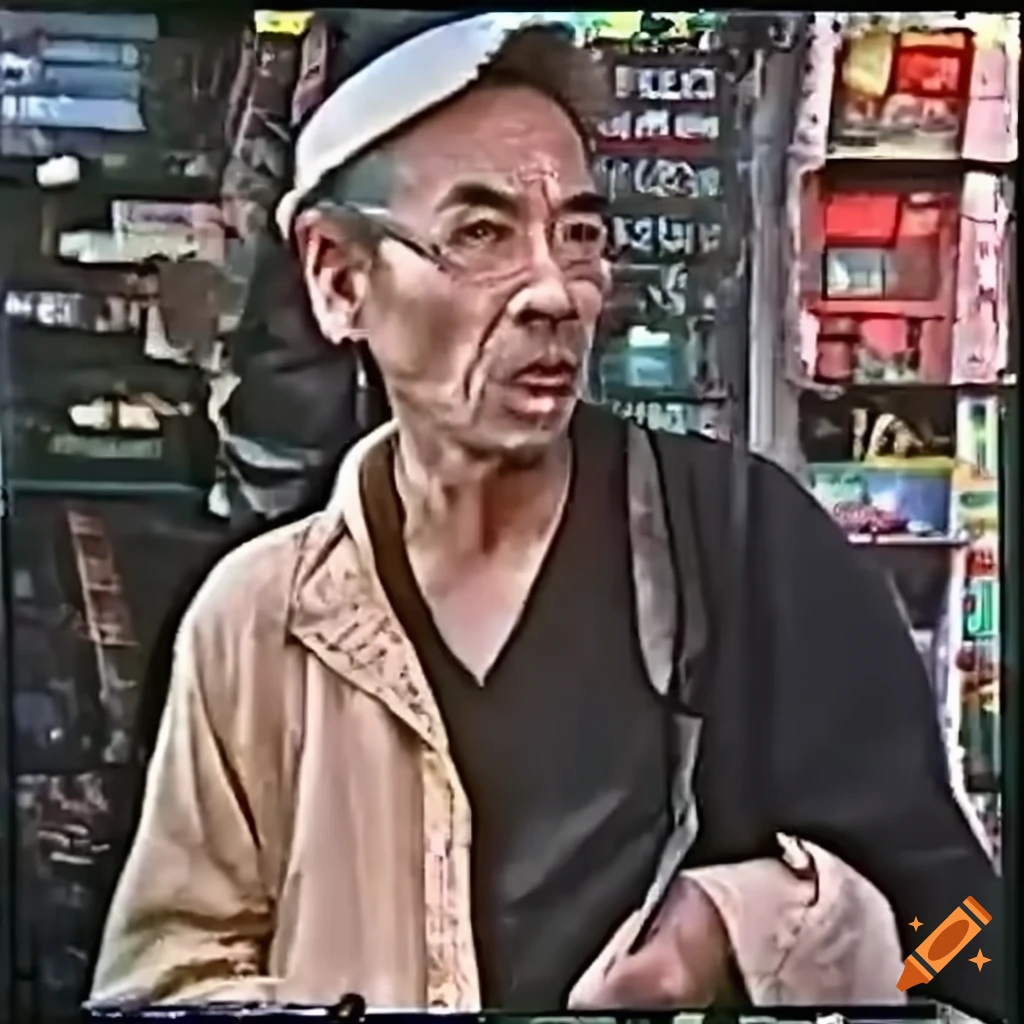 VHS footage of cyberpunk individuals in a dystopian setting