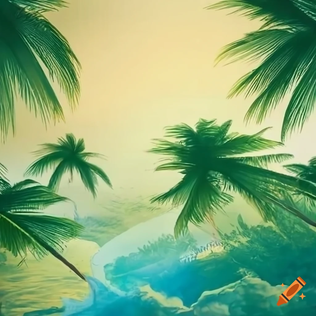 Palmtree panic in a good future setting