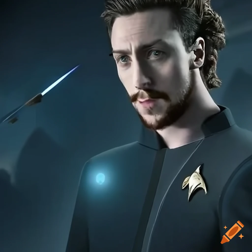 Aaron Taylor-Johnson as young Captain Picard in Star Trek: Discovery space battle with Metatron