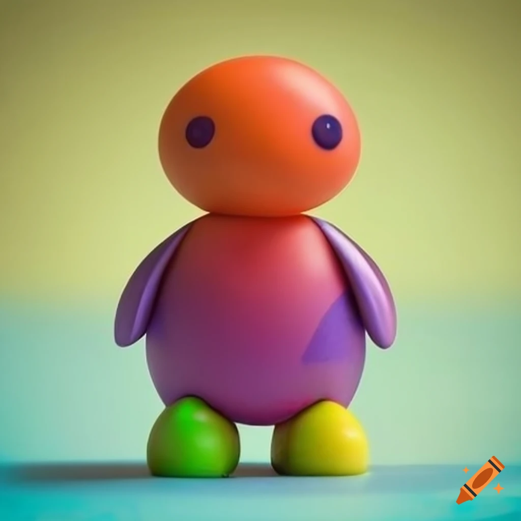 Abstract figures with different colors
