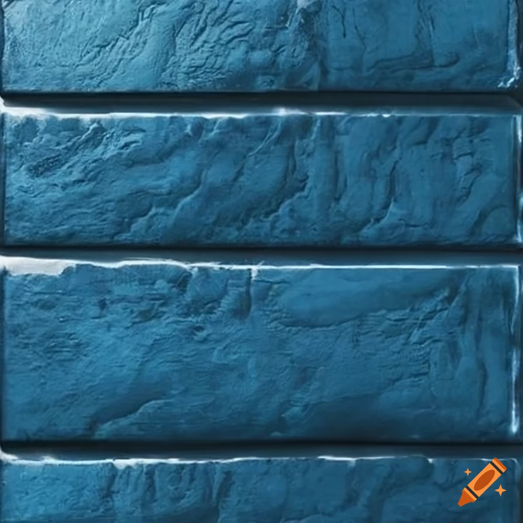 Blue textured tile