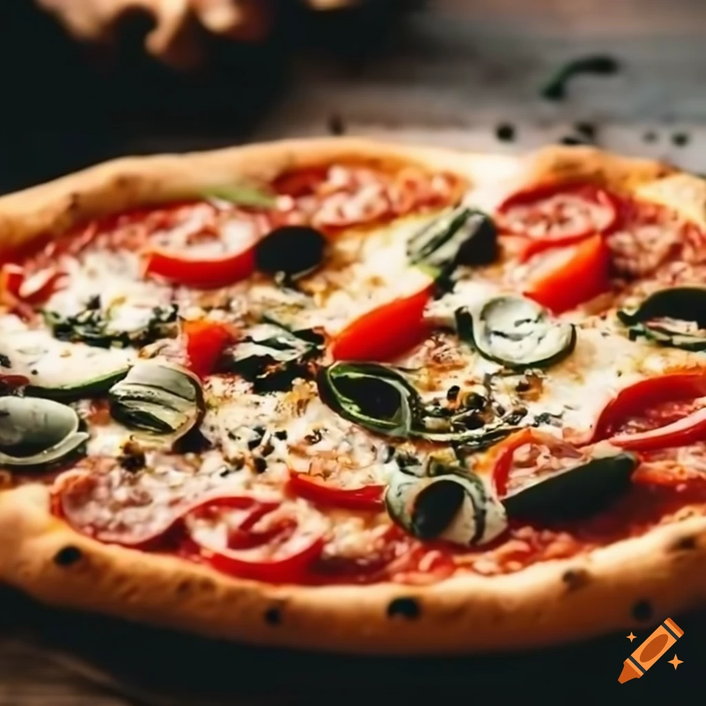 Healthy pizza