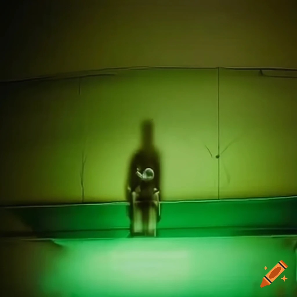 Mysterious green goober caught on WahWah gas station CCTV
