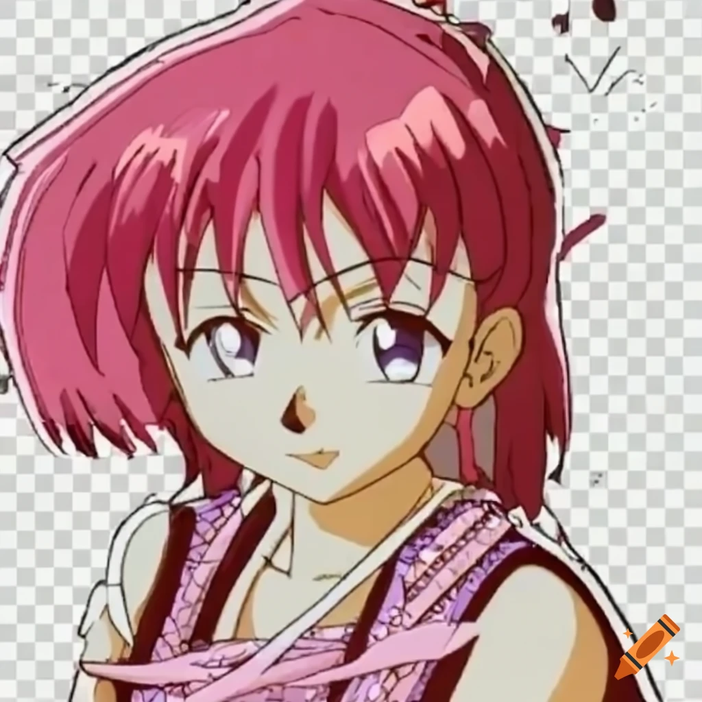 Shiny 3D diamond with Japanese text in an anime style
