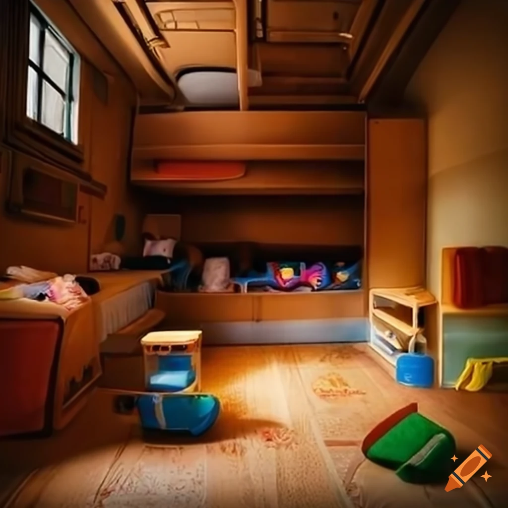 Daycare van equipped for infants and toddlers