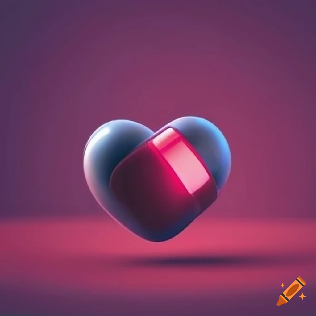 Heart-shaped pills